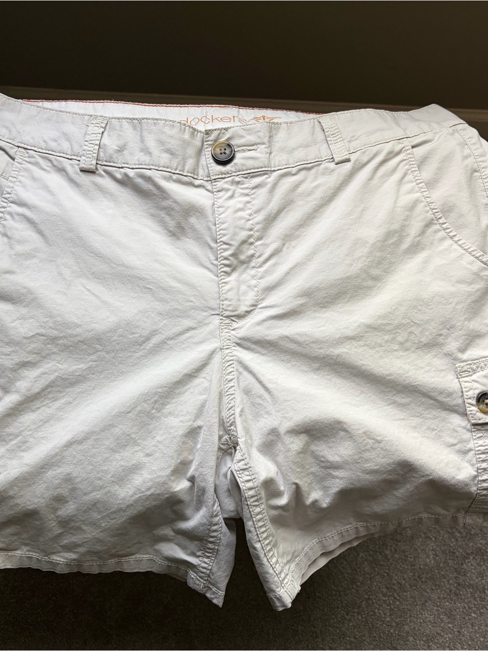 Dockers Women's Tan Cargo Shorts